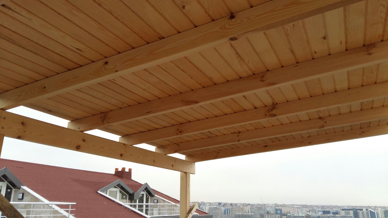 Yeni Cati Yapimi Yeni Cati Modelleri Ve Yeni Cati Fiyatlari Teras Balkon Kapatma Veranda Kis Bahcesi Cati Ahsap Isleri